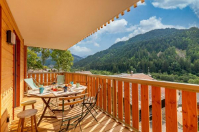Apt with balcony and view on the Aravis
